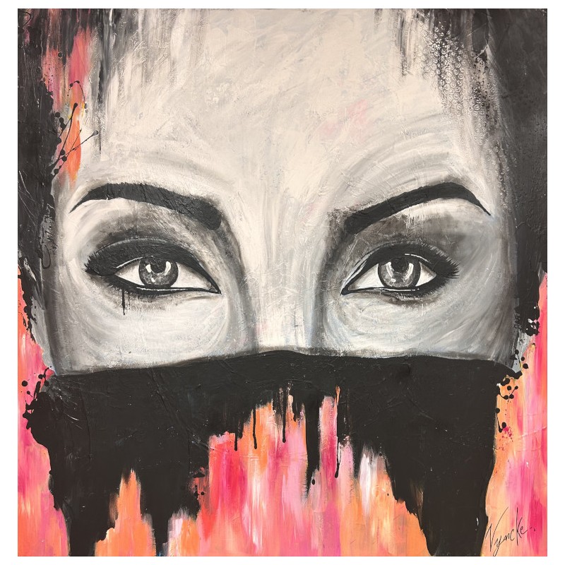 The Woman in the black sweater